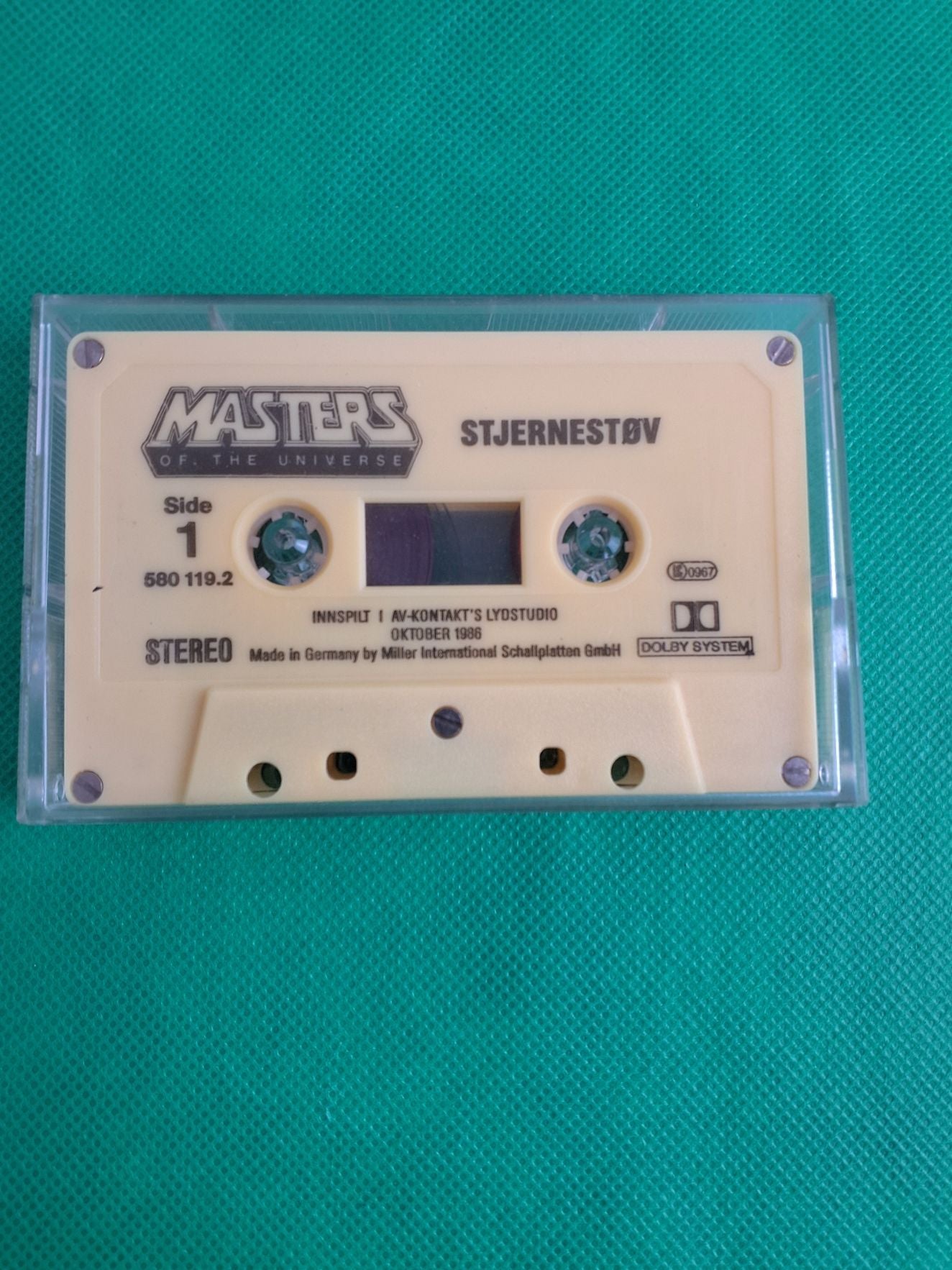 Kassettebånd.Masters of the universe